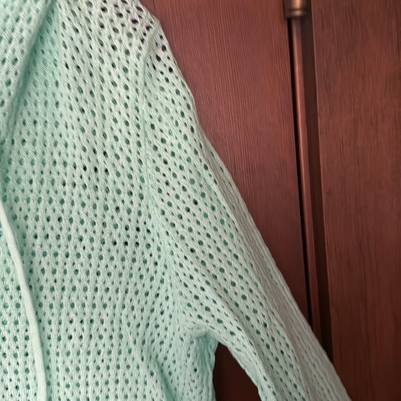 Charming Charlie Open Knit After Beach Hoodie - Picture 5 of 11